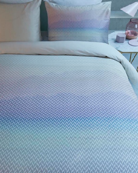Kardol & Verstraten Sunset Beach dekbedovertrek,kleur:pastel,paars,blauw,groen,luxe bedden,missioni